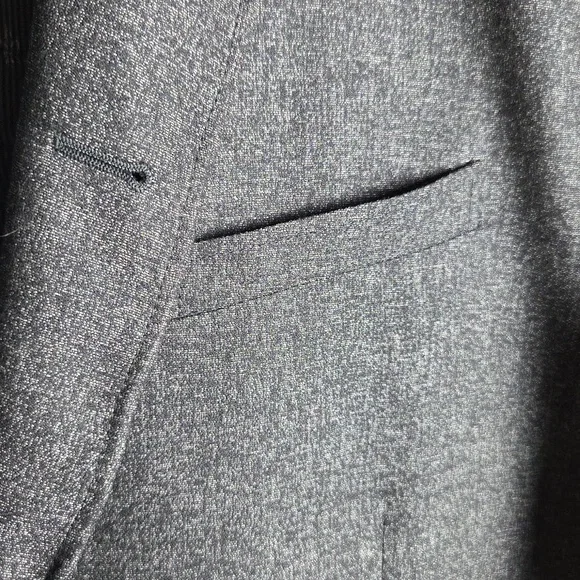 John Varvatos Men's Gray Blazer